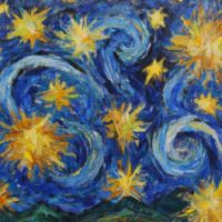 Example: Van Gogh’s Swirling Stars In 